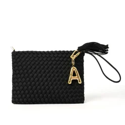 Alphabet Gold Key Ring