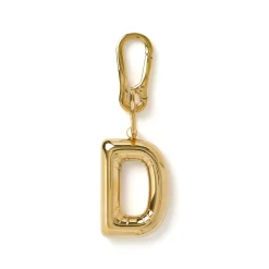 Alphabet Gold Key Ring