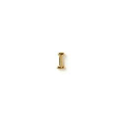 Alphabet Gold Single Stud