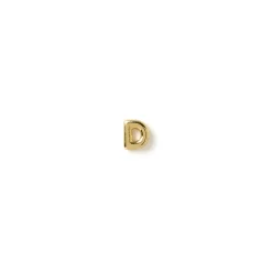 Alphabet Gold Single Stud