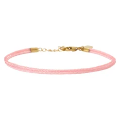 Alphabet String Bracelet - Rose