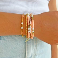 Amari Bracelet - Coral