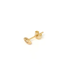 Amulet Gold Single Stud