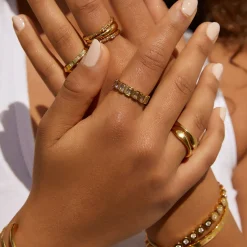Anastasia Gold Ring