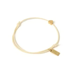 Angel Heart Bracelet - Coconut