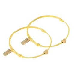 Angel Heart Friendship Bracelet Pair
