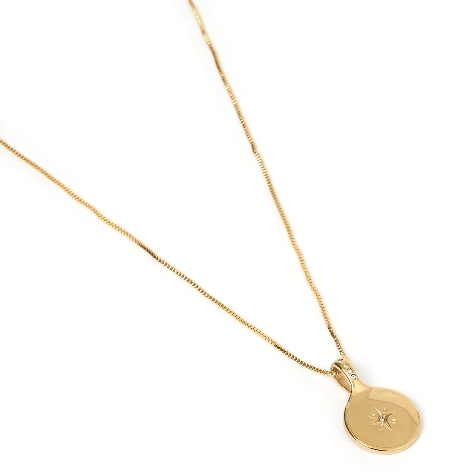 Angelo Gold Charm Necklace