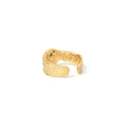 Anya Gold Ring - Emerald