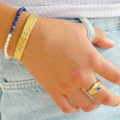 Anya Gold Ring - Sapphire