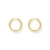 Arabella Gold Hoop Earrings