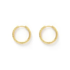 Arabella Gold Hoop Earrings