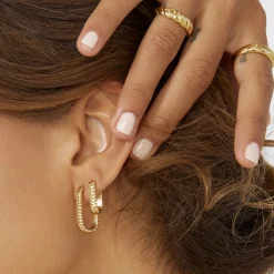 Avery Gold Earrings