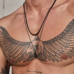 Banksy Men's Tag Necklace