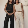 Bari Pants Set - Coconut
