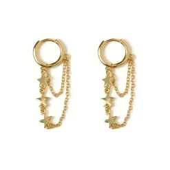 Bellini Gold Huggie Earrings