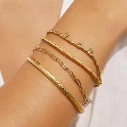 Bennie Gold Bracelet - Desert
