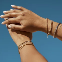 Birdie Two Tone Bracelet