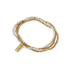 Birdie Two Tone Bracelet