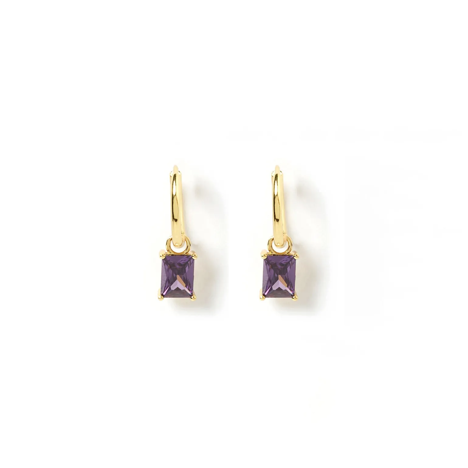Birthstone Charm Earrings