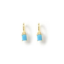 Birthstone Charm Earrings