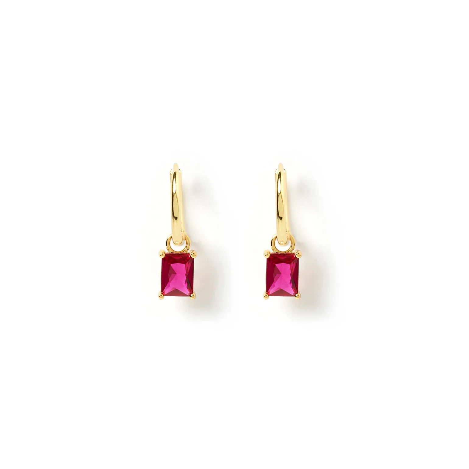 Birthstone Charm Earrings