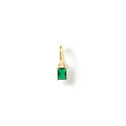 Birthstone Charm Single Stacker Earring