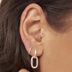 Boaz Silver Earrings