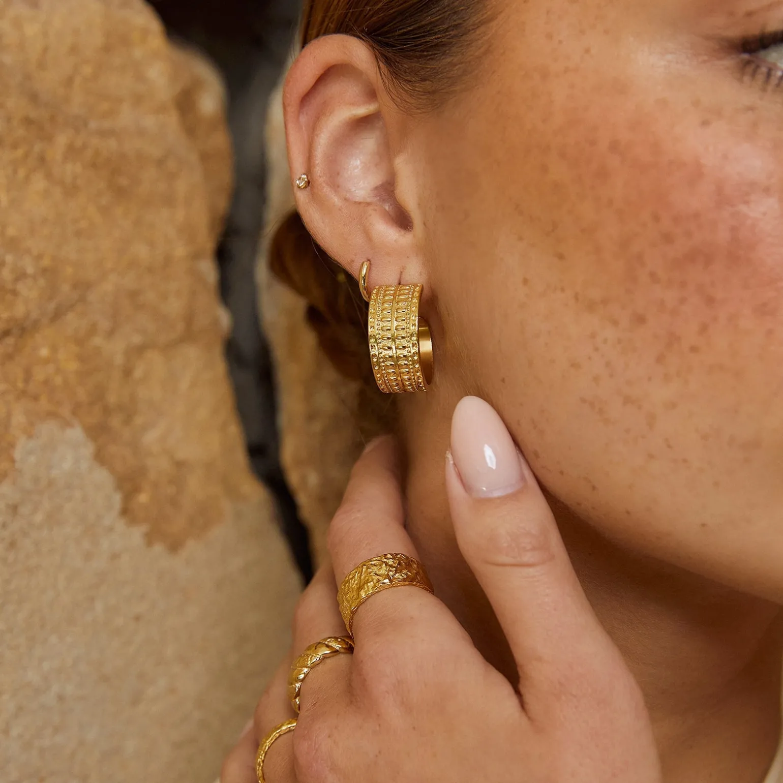 Bodhi Gold Earrings