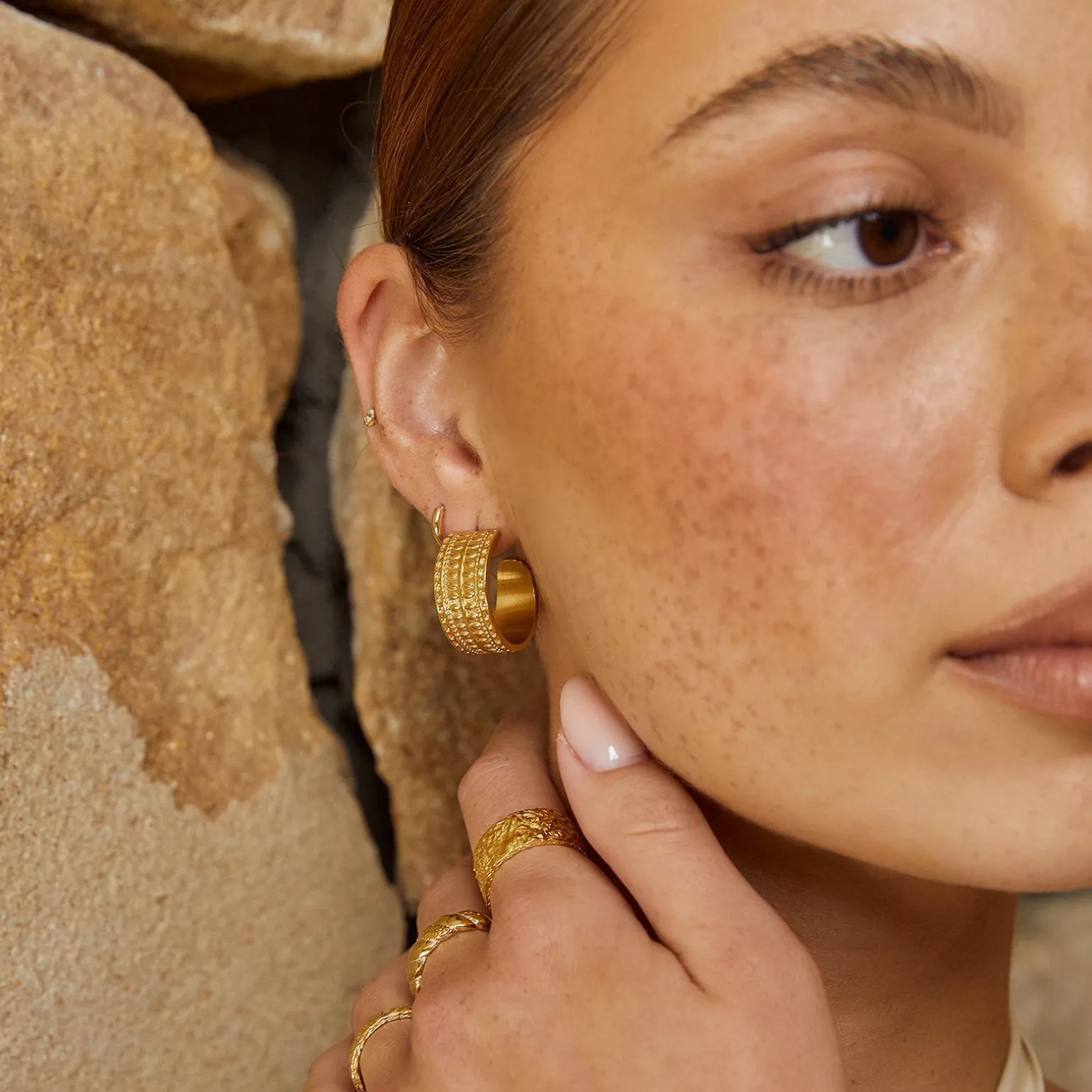 Bodhi Gold Earrings