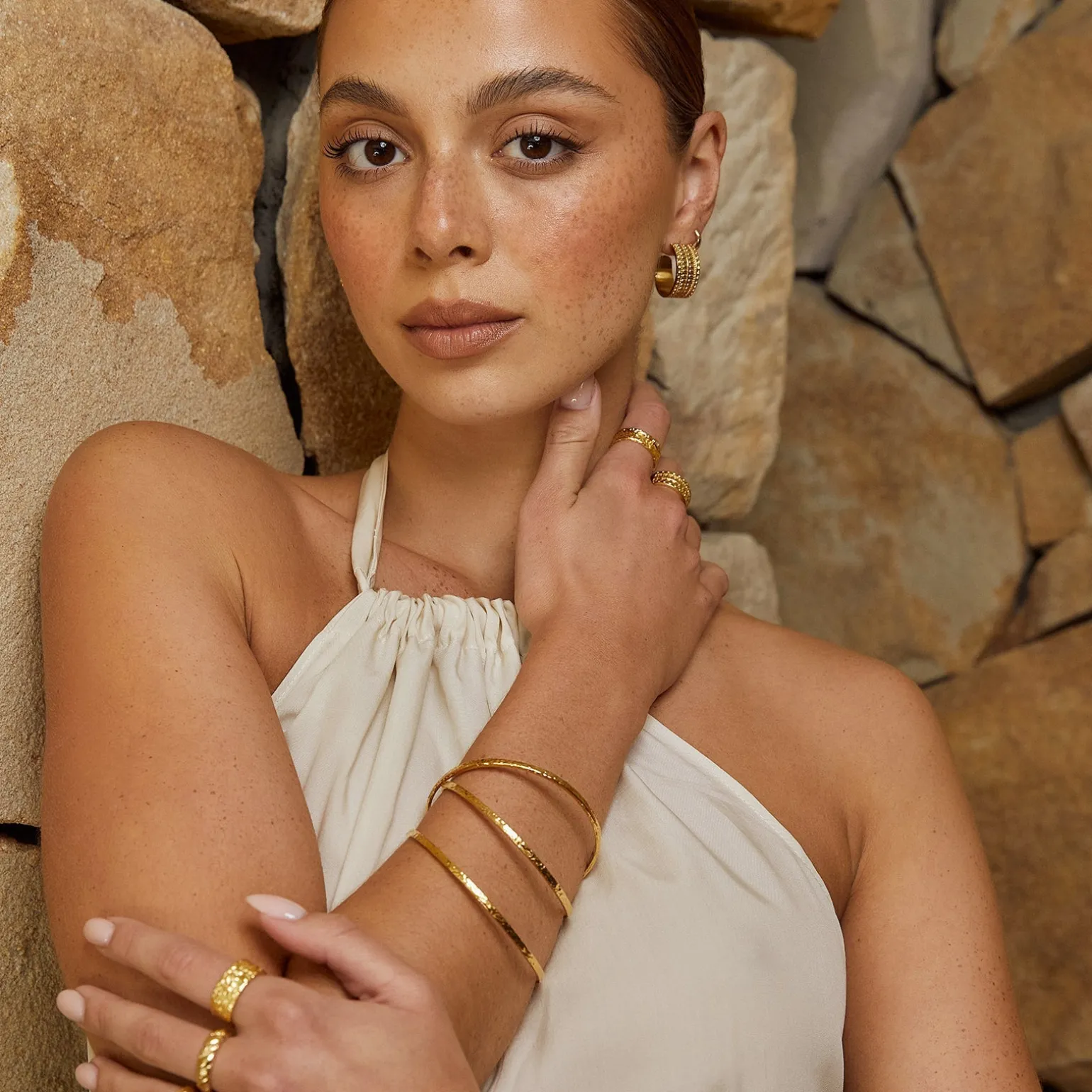 Bodhi Gold Earrings
