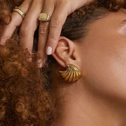 Celeste Gold Earrings