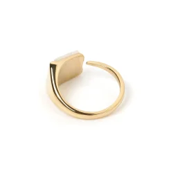 Cleo Gold and Mother of Pearl Ring