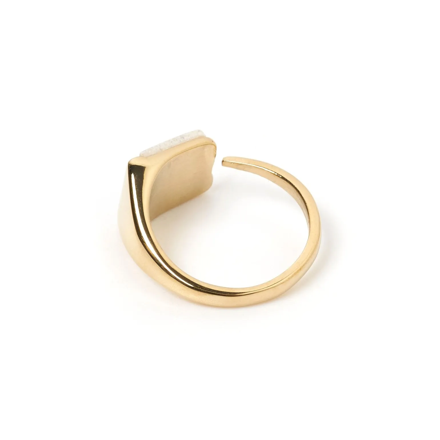 Cleo Gold and Mother of Pearl Ring