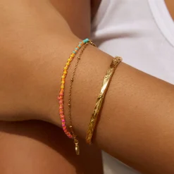 Cobra Gold Bracelet