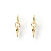 Cornicello Gold Charm Earrings - Small