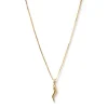 Cornicello Gold Charm Necklace - Large