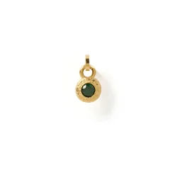 Crushed Birthstone Charm