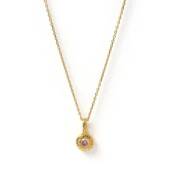 Crushed Birthstone Necklace