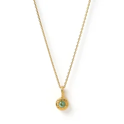Crushed Birthstone Necklace