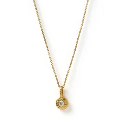 Crushed Birthstone Necklace