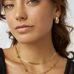 Delphine Gold Earrings