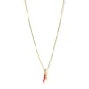 Double Cornicello Charm Combo Necklace