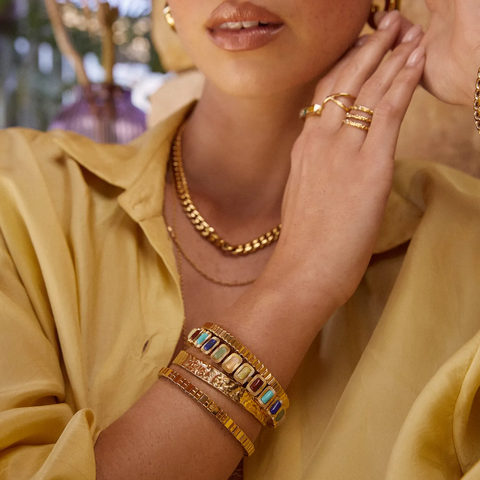 Elkie Gold Bracelet