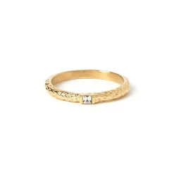 Emperor Gold Stacking Ring