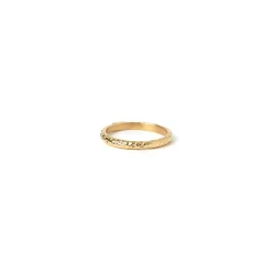 Emperor Gold Stacking Ring