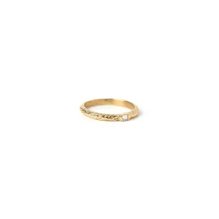 Emperor Gold Stacking Ring