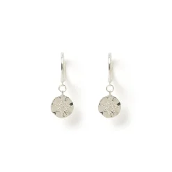 Estrella Silver & Zircon Hoop Huggies