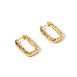 Farrah Gold Link Earrings