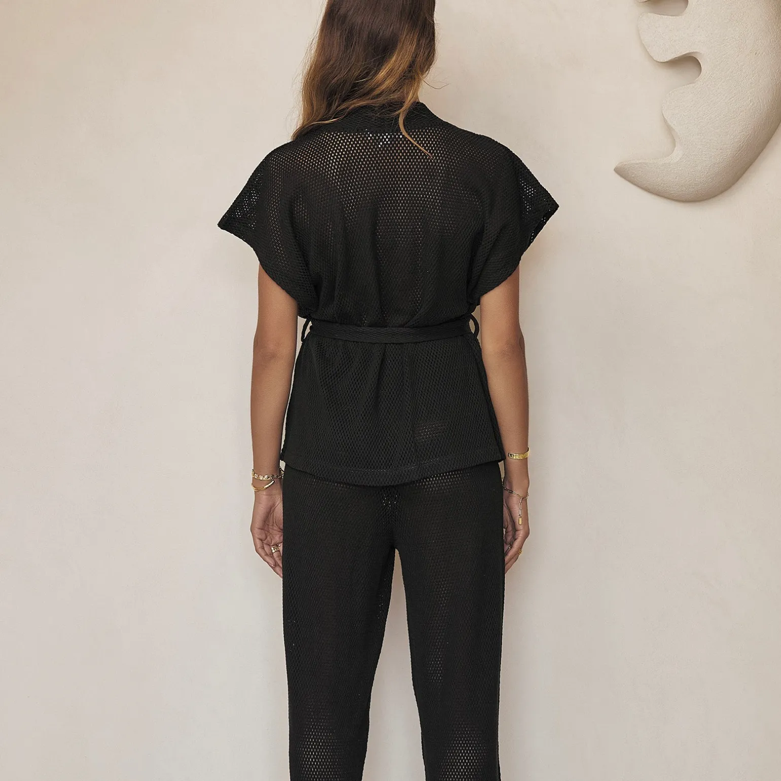 Ferrara Pants Set - Liquorice