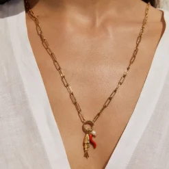 Fishbone Charm
